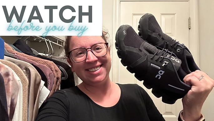 Amazon.com | On Women's Cloud Waterproof Sneakers, Black